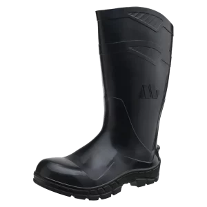 Bota de PVC Alto (AllWork) Preto c/ Forro - Marluvas