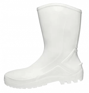 Bota de PVC Médio c/ Forro (Vulcaflex) Branca - Marluvas