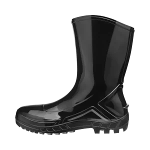 Bota de PVC Médio (Vulcaflex) Preto c/ Forro - Marluvas