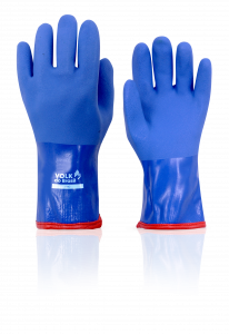 Luva Térmica PVC Azul (Frio) - Volk do Brasil