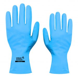 Luva Nitrílica Ambinitrile Azul