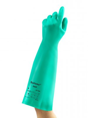 Luva Nitrílica 46cm Sem Forro