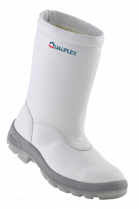 Bota Térmica de Microfibra Branca - Bico composite