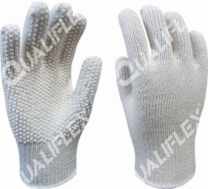 Luva Tricotada 6 Fios Com Pigmento Incolor