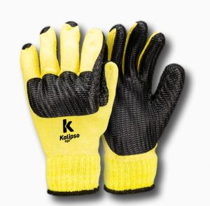 Luva Tricotada Vulcanizada Black Wave - Kalipso