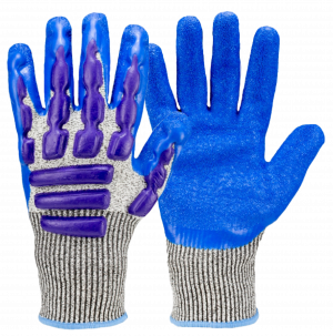 Luva Corte 4 Emborrachada Anti-Impacto