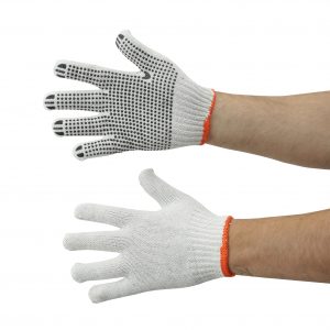 Luva de Algodão Tricotada c/ Pigmentos