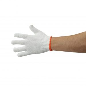 Luva de Algodão Tricotada sem Pigmentos