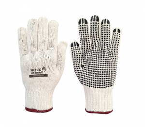 Luva Tricotada Branca Pigmentada (Linha Smart)