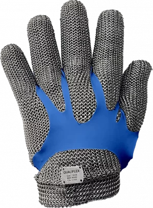 Luva Malha de Aço (Punho Curto) - Qualiflex