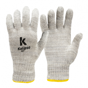 Luva Tricotada De Algodão Mesclado - Kalipso
